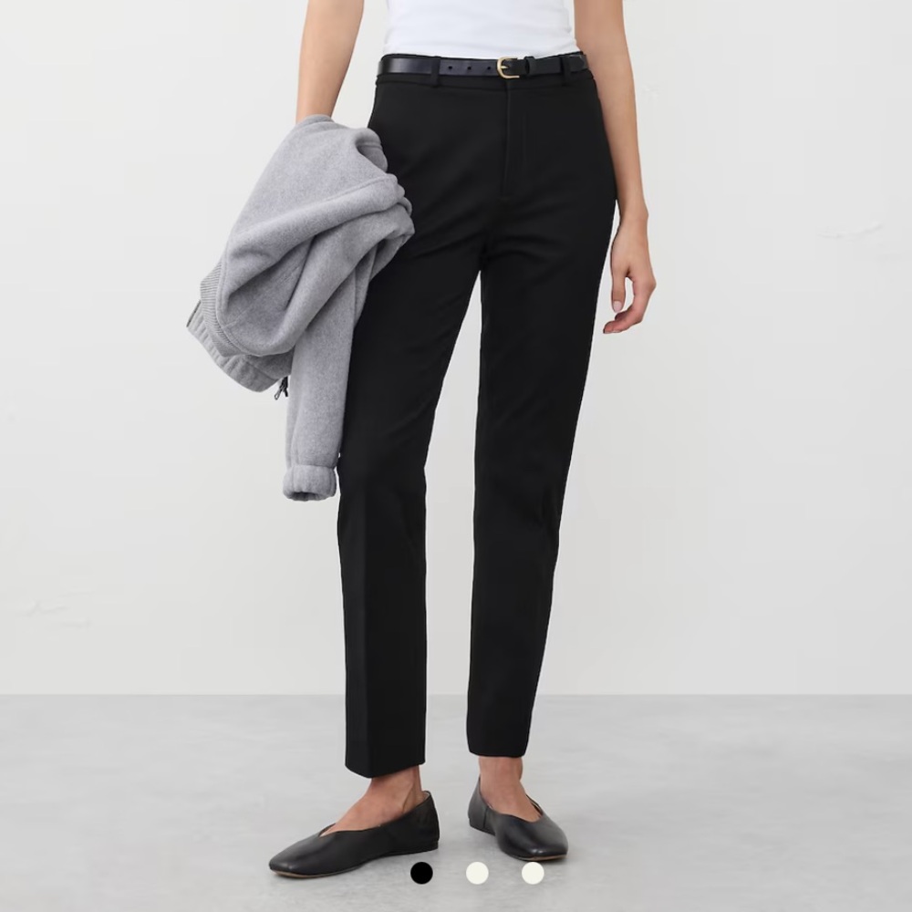 Banana Republic Factory Black Slim Pant